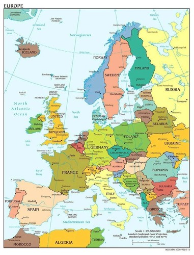Offerta mappa politica - offerta!,