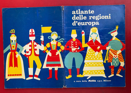Atlante delle regioni europa - atlante, d'europa
