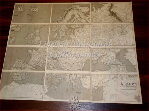 Grande mappa europa 1828 - grande,