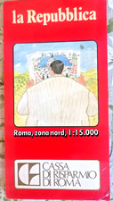 ANNI '90 MAPPA PIANTA di ROMA