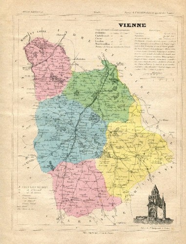 Antica mappa originale