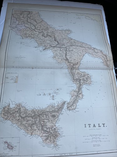 1881 mappa italia isole - mappa,
