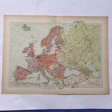 Europa carta politica anni