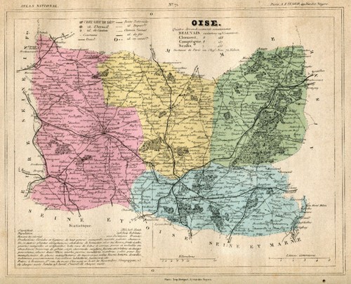 Antica mappa originale