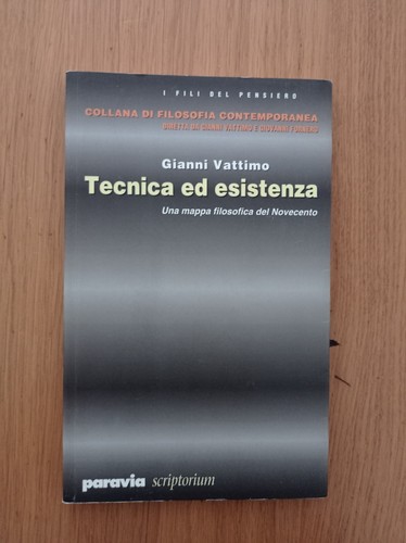 Tecnica esistenza una - tecnica, esistenza.