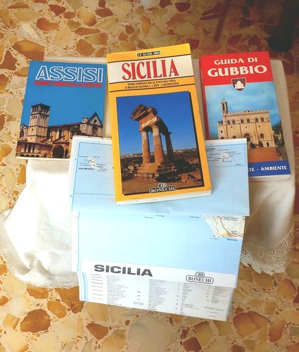 Set guide illustrate vintage - set,